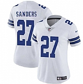 Women's Dallas Cowboys #27 Miles Sanders White 2025 Vapor Untouchable Limited Stitched Jersey Dzhi,baseball caps,new era cap wholesale,wholesale hats